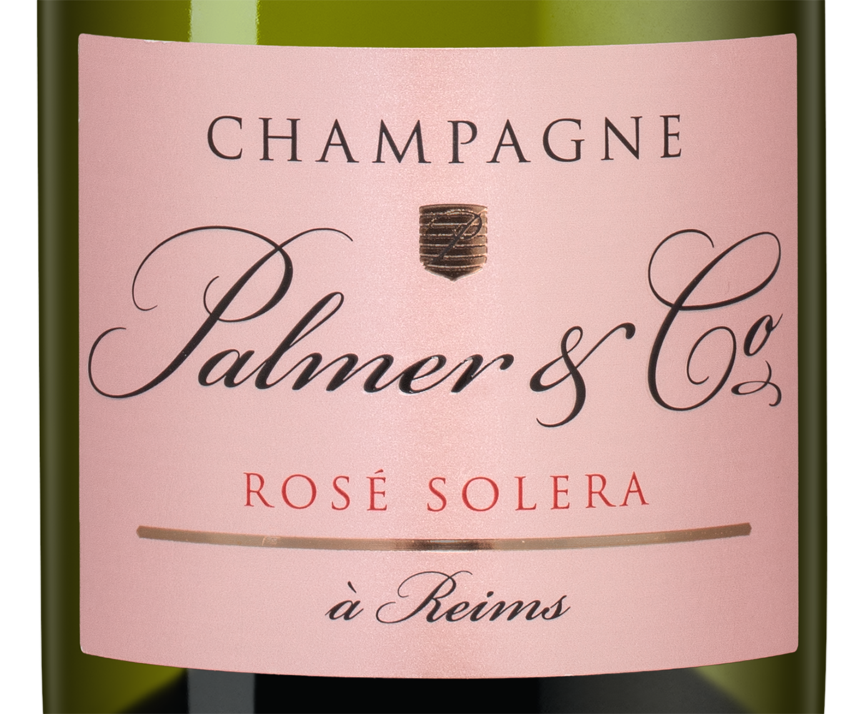 Шампанское Rose Solera, Palmer & Co, 0.375л, (148742), Франция, Шампань, розовое, брют, 0.375 л, Розе Солера, цена 9990 рублей