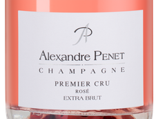 Шампанское из винограда Пино Менье Premier Cru Rose