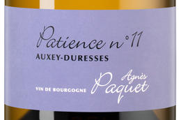 Вино Шардоне Auxey-Duresses Blanc Cuvee Patience №11