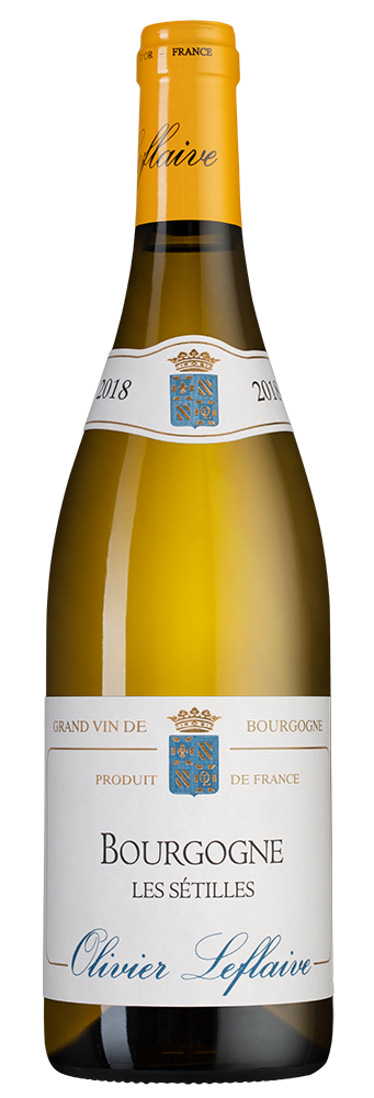 Вино Bourgogne Les Setilles, Olivier Leflaive Freres, 2018, (124703), Франция, Бургундия, белое, сухое, 0.75 л, Бургонь Ле Сетий, цена 11490 рублей