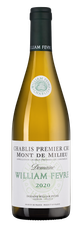 Вино Chablis Premier Cru Mont de Milieu, (138404), белое сухое, 2020 г., 0.75 л, Шабли Премье Крю Мон де Милье цена 14990 рублей