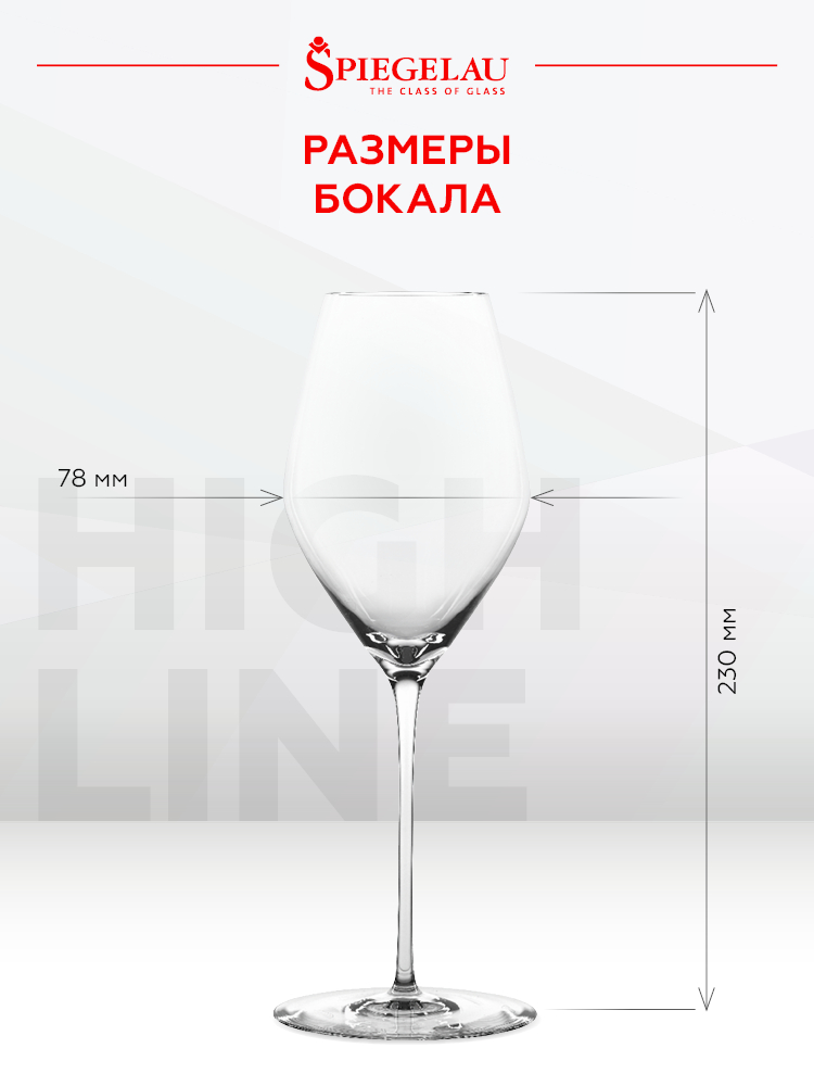 Набор из 2-х бокалов Spiegelau Highline для игристого вина и шампанского, 0.34л, (130521), Словакия, хрустальное стекло, 0.34 л, Шпигелау Хайлайн Шампанское (набор по 2), цена 13980 рублей
