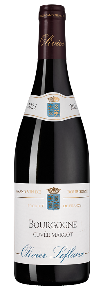 Вино Bourgogne Cuvee Margot, Olivier Leflaive Freres, 2021, (147346), Франция, Бургундия, красное, сухое, 0.75 л, Бургонь Кюве Марго, цена 12490 рублей