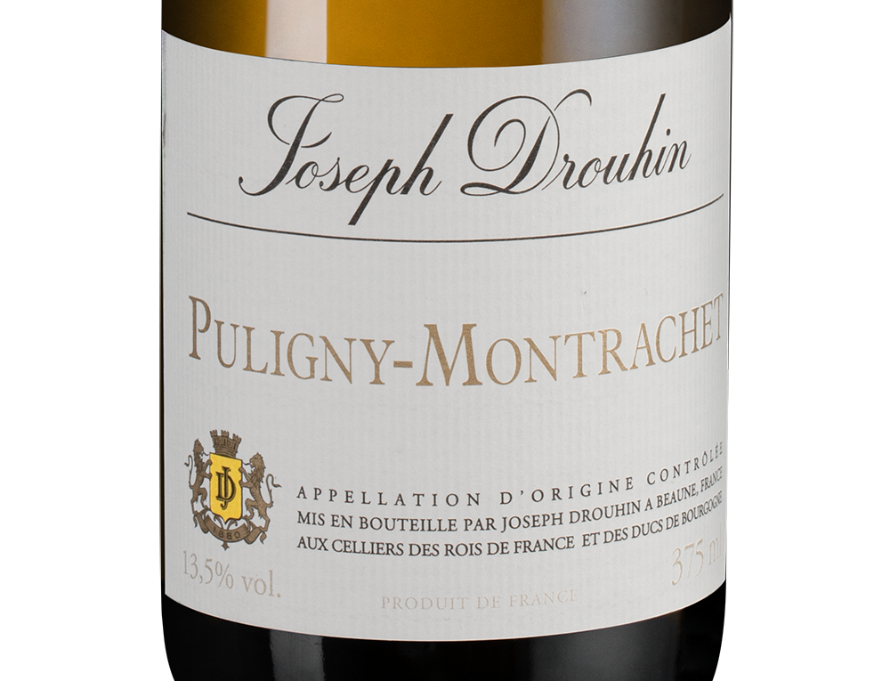 Вино Puligny-Montrachet, Joseph Drouhin, 2023, 0.375л, (158412), Франция, Бургундия, белое, сухое, 0.375 л, Пюлиньи-Монраше, цена 16490 рублей