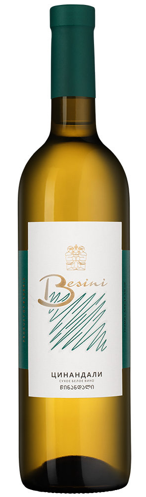 Вино Tsinandali, Besini, 2025, (159545), Грузия, Кахетия, белое, сухое, 0.75 л, Цинандали, цена 1390 рублей