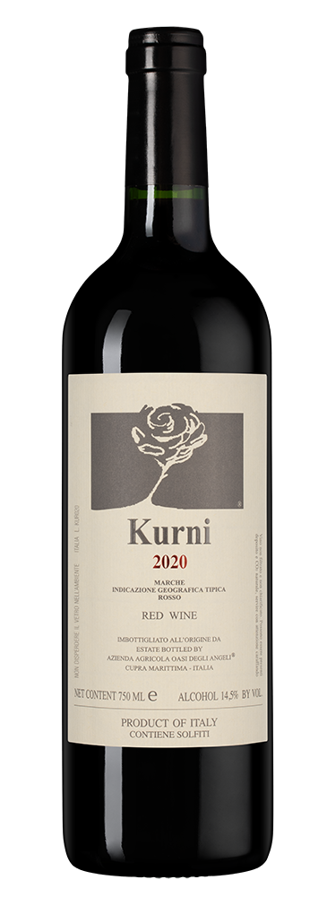 Вино Kurni, Oasi degli Angeli, 2020, (140352), Италия, Марке, красное, полусладкое, 0.75 л, Курни, цена 29990 рублей