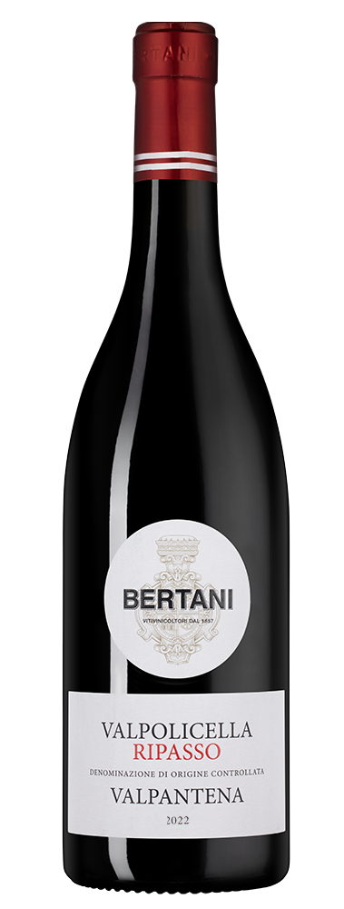 Вино Valpolicella Ripasso Valpantena, Bertani, 2022, (155405), Италия, Венето, красное, полусухое, 0.75 л, Вальполичелла Рипассо Вальпантена, цена 5490 рублей