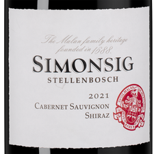 Вино Cabernet Sauvignon / Shiraz, (144964), красное сухое, 2021 г., 0.75 л, Каберне Совиньон / Шираз цена 1640 рублей