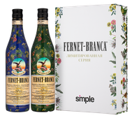 Крепкие напитки из Италии Fernet-Branca Limited Edition в подарочной упаковке