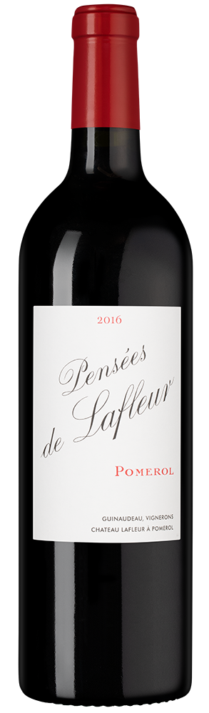 Вино Pensees de Lafleur (Pomerol), Chateau Lafleur, 2016, (104233), Франция, Бордо, красное, сухое, 0.75 л, Пансе де Лафлер, цена 47490 рублей