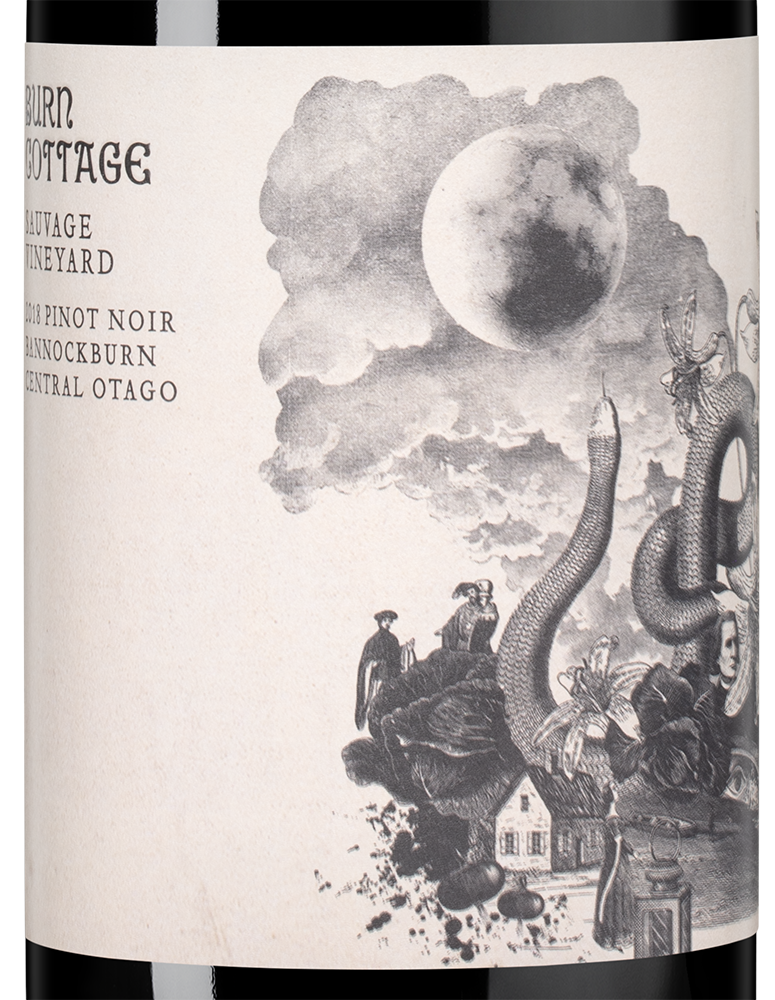 Вино Sauvage Vineyard Pinot Noir, Burn Cottage, 2018, (132285), Новая Зеландия, Центральное Отаго, красное, сухое, 0.75 л, Соваж Виньярд Пино нуар, цена 14990 рублей