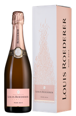 Шампанское Louis Roederer Brut Rose, (129885), gift box в подарочной упаковке, розовое брют, 2014 г., 0.75 л, Розе Брют цена 21690 рублей