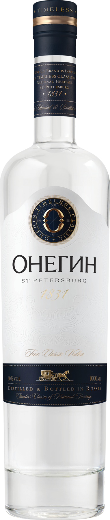 Водка Онегин, 1л, (128965), Россия, 1 л, Онегин, цена 1999 рублей