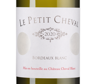 Вино от Chateau Cheval Blanc Le Petit Cheval Blanc