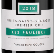 Красное вино Пино Нуар Nuits-Saint-Georges Premier Cru Clos Les Pruliers