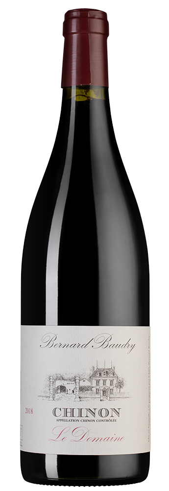 Вино Chinon Rouge, Domaine Bernard Baudry, 2018, (124976), Франция, Долина Луары, красное, сухое, 0.75 л, Шинон Руж, цена 5990 рублей