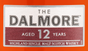 Крепкие напитки Dalmore 12 years в подарочной упаковке