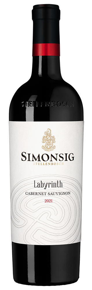 Вино Cabernet Sauvignon Labyrinth, Simonsig, 2021, (156642), Южная Африка, Стелленбош, красное, сухое, 0.75 л, Каберне Совиньон Лабиринт, цена 3353 рублей