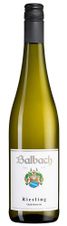 Вино Balbach Riesling, (137171), белое полусладкое, 2021 г., 0.75 л, Бальбах Рислинг цена 2890 рублей