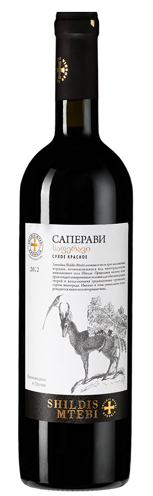 Вино Saperavi Shildis Mtebi, 2022, (146979), Грузия, Кахетия, красное, сухое, 0.75 л, Саперави Шилдис Мтеби, цена 1340 рублей