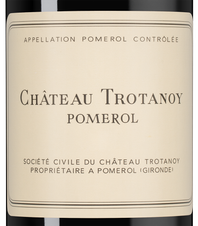 Вино Chateau Trotanoy, (138970), красное сухое, 2010, 0.75 л, Шато Тротануа цена 66490 рублей