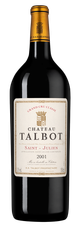 Вино Chateau Talbot, (128501), красное сухое, 2001 г., 1.5 л, Шато Тальбо цена 67990 рублей