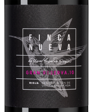 Вино Finca Nueva Gran Reserva, (134314), красное сухое, 2010 г., 0.75 л, Финка Нуэва Гран Ресерва цена 5390 рублей
