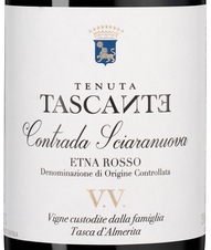 Вино Tenuta Tascante Contrada Sciaranuova V.V., (147393), красное сухое, 2019 г., 0.75 л, Тенута Тасканте Контрада Шарануова В.В. цена 24990 рублей