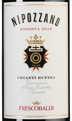 Вино с вкусом черных спелых ягод Nipozzano Chianti Rufina Riserva в подарочной упаковке