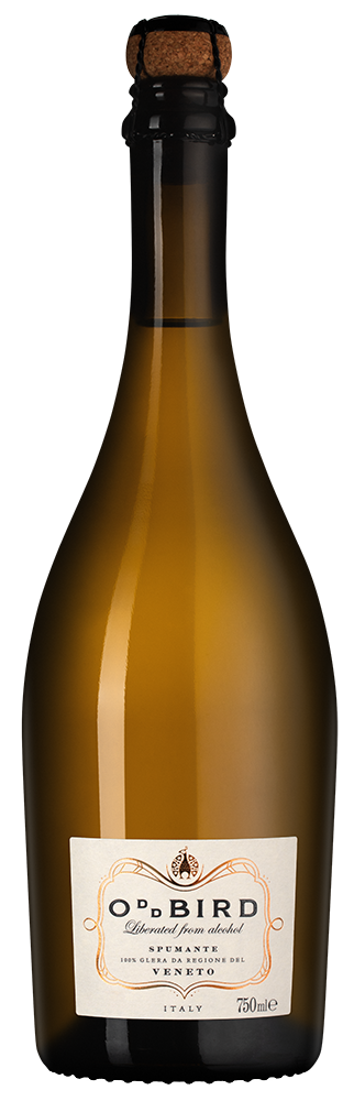 Игристое вино безалкогольное Spumante, 0,5%, Oddbird, (127390), Италия, Венето, 0.75 л, Спуманте Безалкогольное, цена 2233 рублей