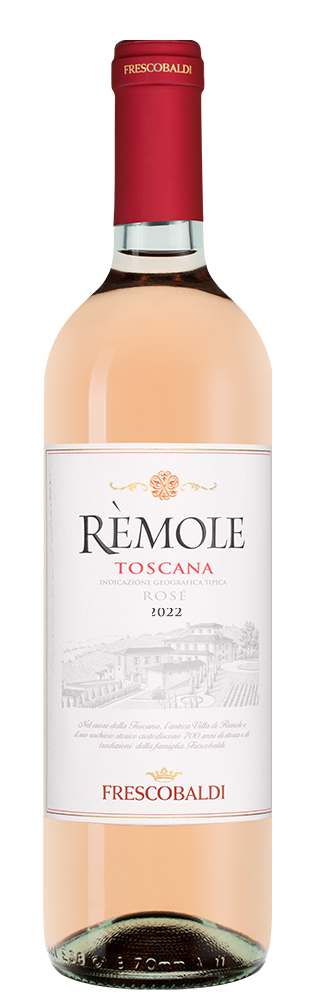 Вино Remole Rosato, Frescobaldi, 2022, (144721), Италия, Тоскана, розовое, полусухое, 0.75 л, Ремоле Розато, цена 2490 рублей