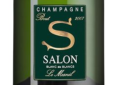Шампанское и игристое вино Шардоне из Шампани Brut Blanc de Blancs Le Mesnil "S"