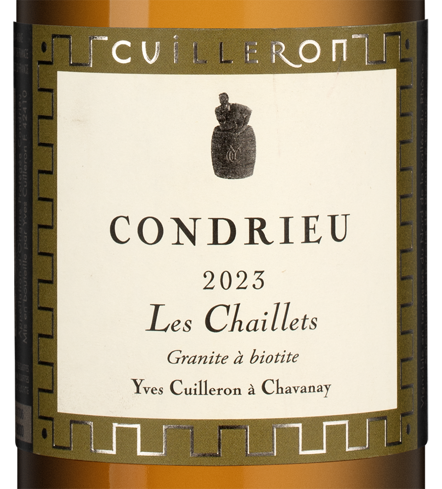 Вино Condrieu Les Chaillets, Yves Cuilleron, 2023, (149747), Франция, Долина Роны, белое, сухое, 0.75 л, Кондрие Ле Шайе, цена 17490 рублей