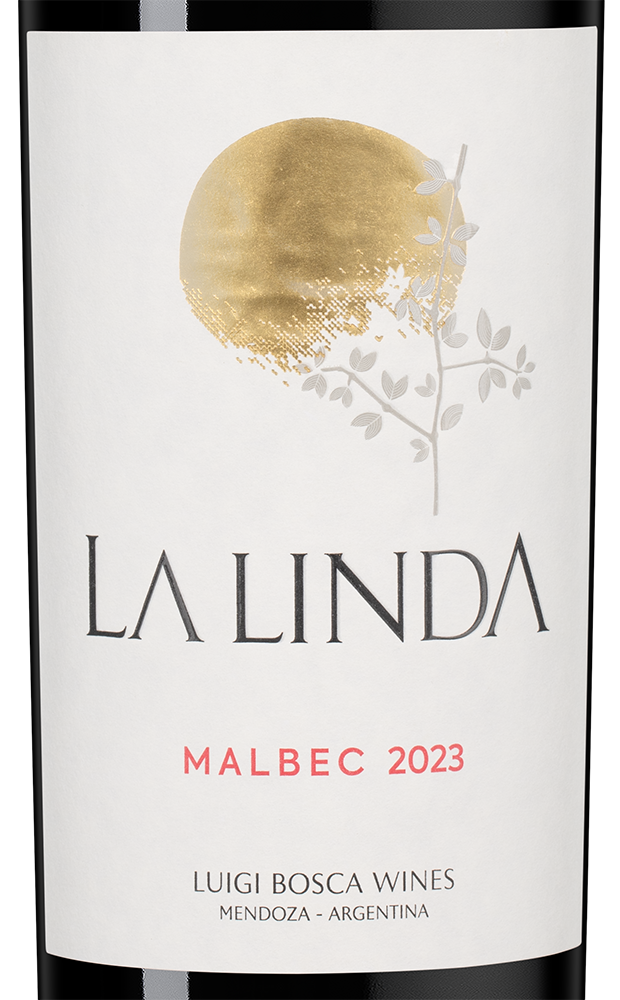 Вино Malbec La Linda, Luigi Bosca, 2023, (147011), Аргентина, Мендоса, красное, сухое, 0.75 л, Мальбек Ла Линда, цена 1568 рублей