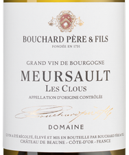Вино Meursault Les Clous, (126598), белое сухое, 2018 г., 0.375 л, Мерсо Ле Клу цена 8990 рублей