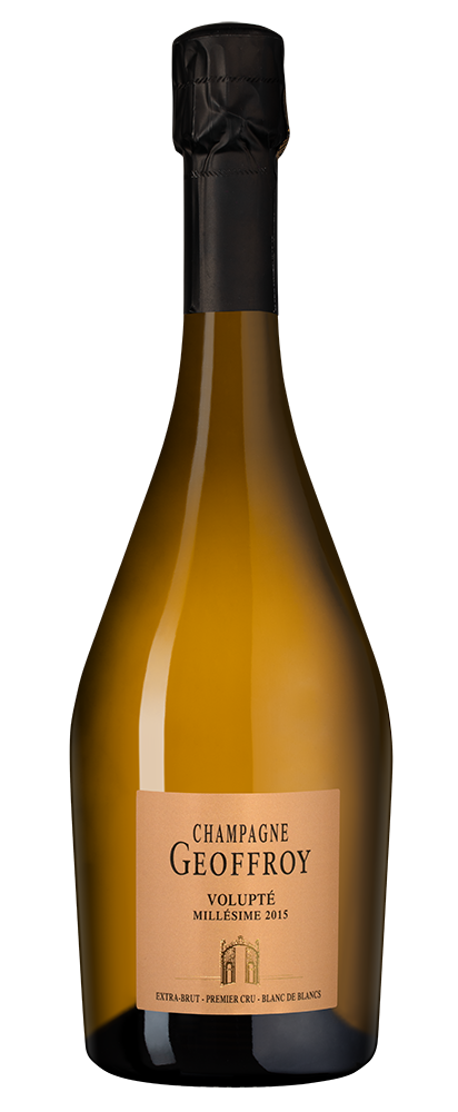 Шампанское Geoffroy Volupte Brut Premier Cru, 2015, (141498), Франция, Шампань, белое, экстра брют, 0.75 л, Волюпте Премье Крю Экстра Брют, цена 21490 рублей