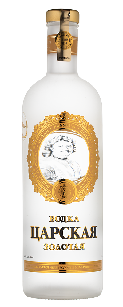 Водка Царская Золотая, (154802), Россия, Санкт-Петербург, 0.7 л, Царская Золотая, цена 940 рублей