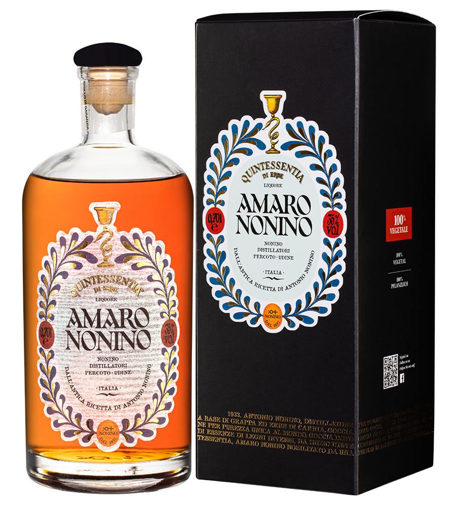 Ликер Quintessentia Amaro в подарочной упаковке, (120933), Италия, Фриули-Венеция-Джулия, 0.7 л, Квинтэссенция Амаро, цена 5990 рублей