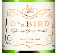 Французские игристые вина безалкогольное Blanc de Blancs, 0,0%