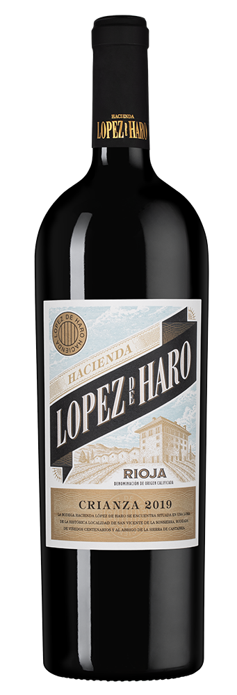 Вино Hacienda Lopez de Haro Crianza, 2019, 1.5л, (139151), Испания, Риоха, красное, сухое, 1.5 л, Риоха Крианса, цена 5990 рублей