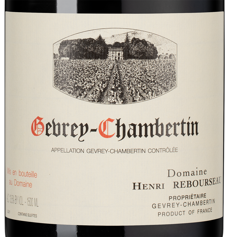 Вино Gevrey-Chambertin, Domaine Henri Rebourseau, 2023, 1.5л, (157958), Франция, Бургундия, красное, сухое, 1.5 л, Жевре-Шамбертен, цена 42490 рублей