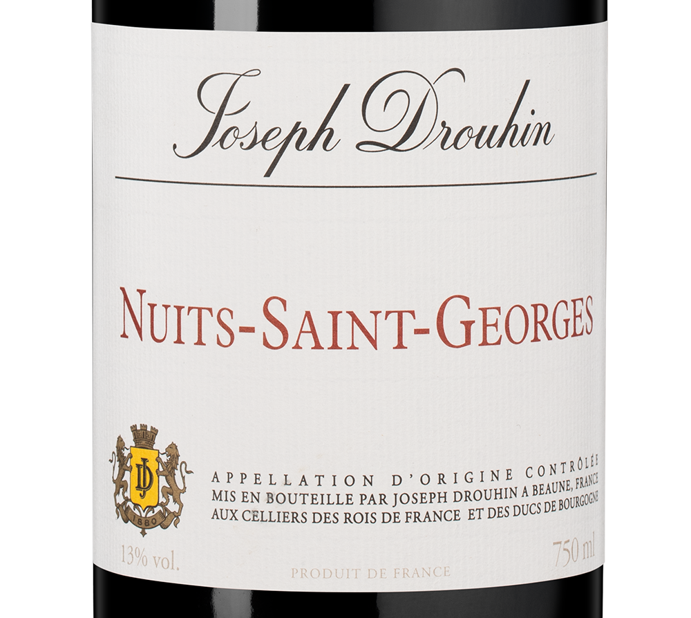 Вино Nuits-Saint-Georges, Joseph Drouhin, 2022, (150003), Франция, Бургундия, красное, сухое, 0.75 л, Нюи-Сен-Жорж, цена 24990 рублей