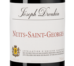 Вино Nuits-Saint-Georges, (150003), красное сухое, 2022, 0.75 л, Нюи-Сен-Жорж цена 19990 рублей