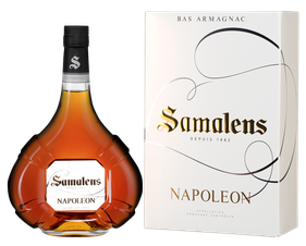Арманьяк Samalens Bas Armagnac Napoleon, (134900), gift box в подарочной упаковке, 40%, Франция, 0.7 л, Самаленс Ба Арманьяк Наполеон цена 9490 рублей