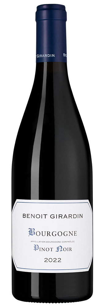 Вино Bourgogne Pinot Noir, Benoit Girardin, 2022, (150554), Франция, Бургундия, красное, сухое, 0.75 л, Бургонь Пино Нуар, цена 8690 рублей