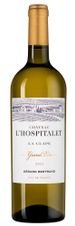 Вино Chateau l'Hospitalet Grand Vin blanc, (142060), белое сухое, 2021 г., 0.75 л, Шато л'Оспитале Гран Ван Блан цена 8490 рублей