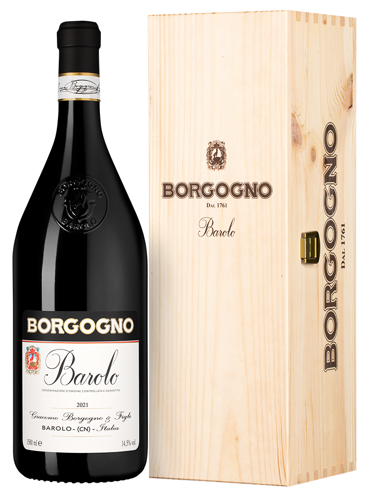 Вино Barolo, Borgogno, 2021, 1.5л, (156684), Италия, Пьемонт, красное, сухое, 1.5 л, Бароло, цена 39990 рублей