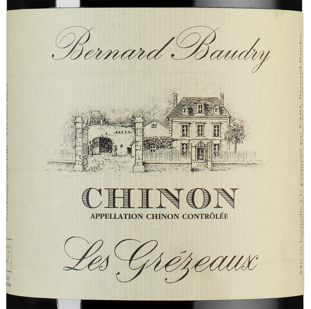 Вино Chinon Les Grezeaux, Domaine Bernard Baudry, 2022, (155260), Франция, Долина Луары, красное, сухое, 0.75 л, Шинон Ле Грезо, цена 7490 рублей