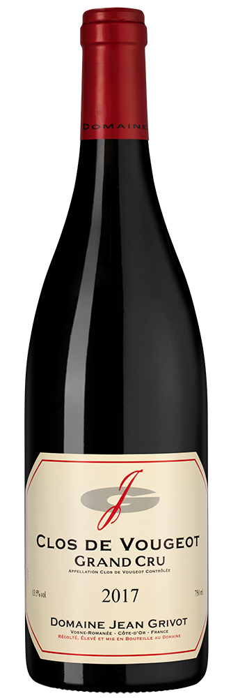 Вино Clos de Vougeot Grand Cru, Domaine Jean Grivot, 2017, (136483), Франция, Бургундия, красное, сухое, 0.75 л, Кло де Вужо Гран Крю, цена 114990 рублей