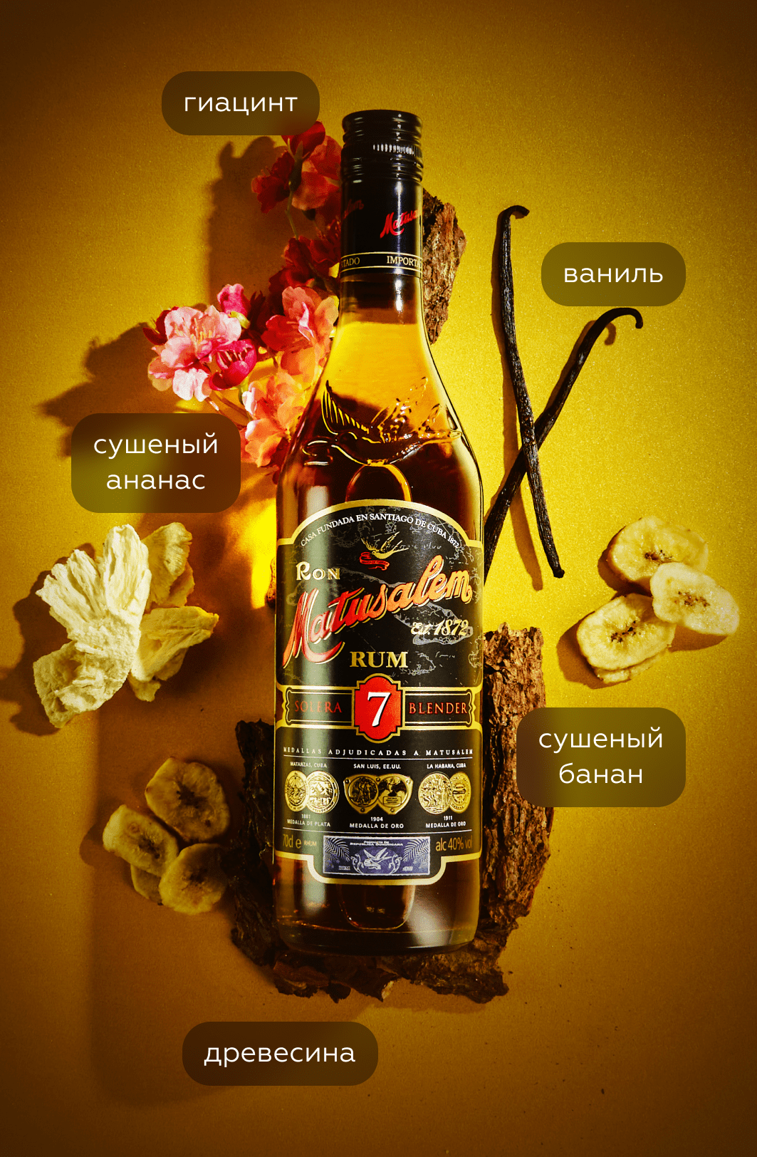 Ром Matusalem Solera 7, (141658), Доминиканская Республика, Доминиканская Республика, 0.7 л, Матусалем Солера 7 лет, цена 2990 рублей